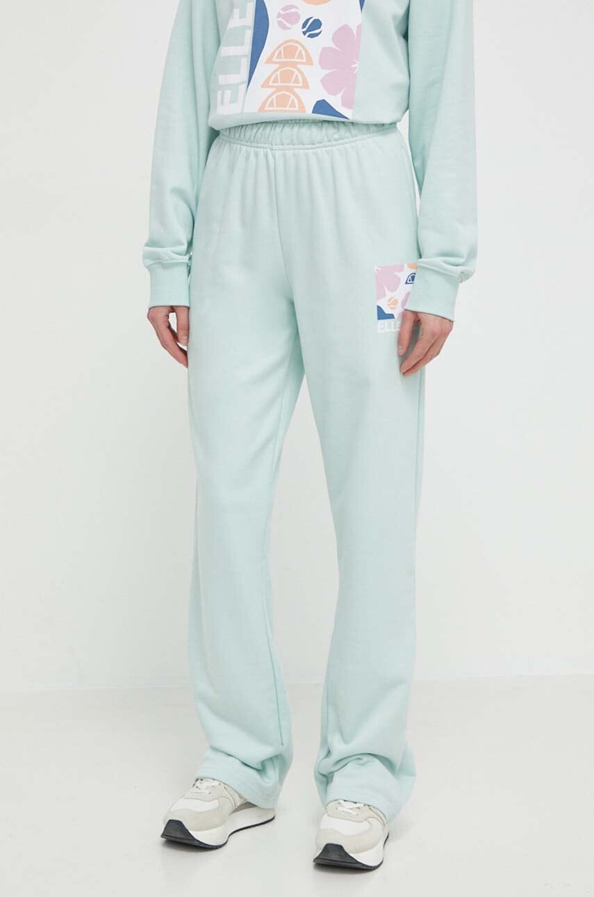 Spodnji del trenirke Ellesse Sylvana Jog Pant turkizna barva, SGV20248