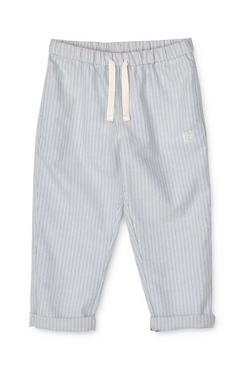 Otroške bombažne hlače Liewood Orlando Stripe Pants
