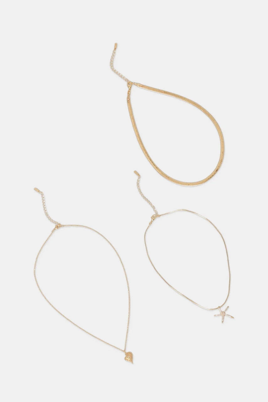 Ogrlica Aldo SEASCHARMS 3-pack 13995007