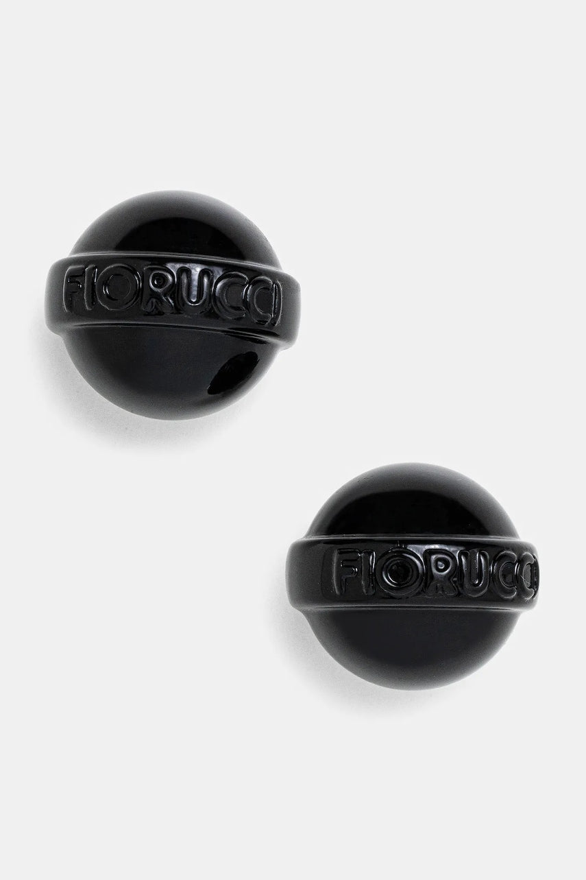 Naušnica na klipsu Fiorucci Glossy Mini Lollipop U01FPAJE145PT01BK01