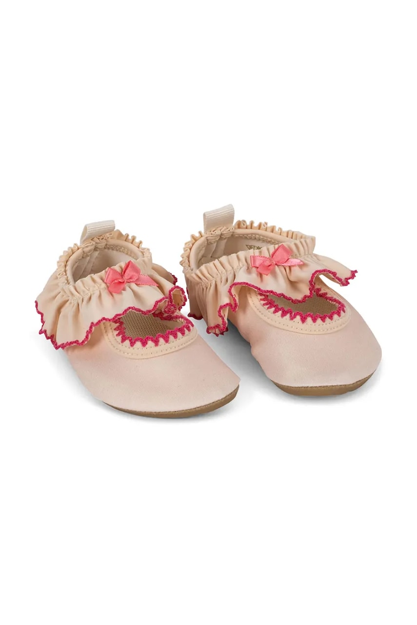 Otroški čevlji za vodo Konges Sløjd KITTY FRILL SWIM SHOES roza barva, KS103350