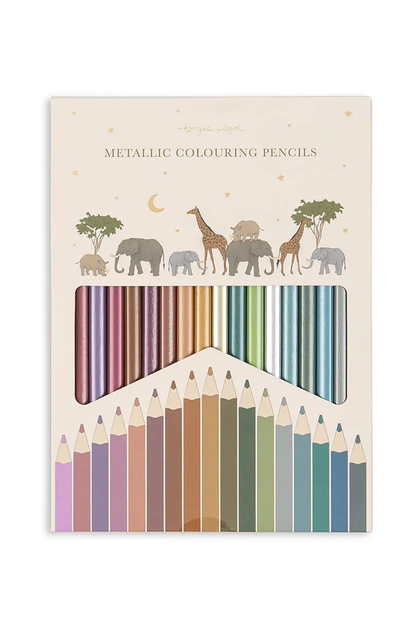 Barvice Konges Sløjd METALLIC COLORING PENCILS KS102620