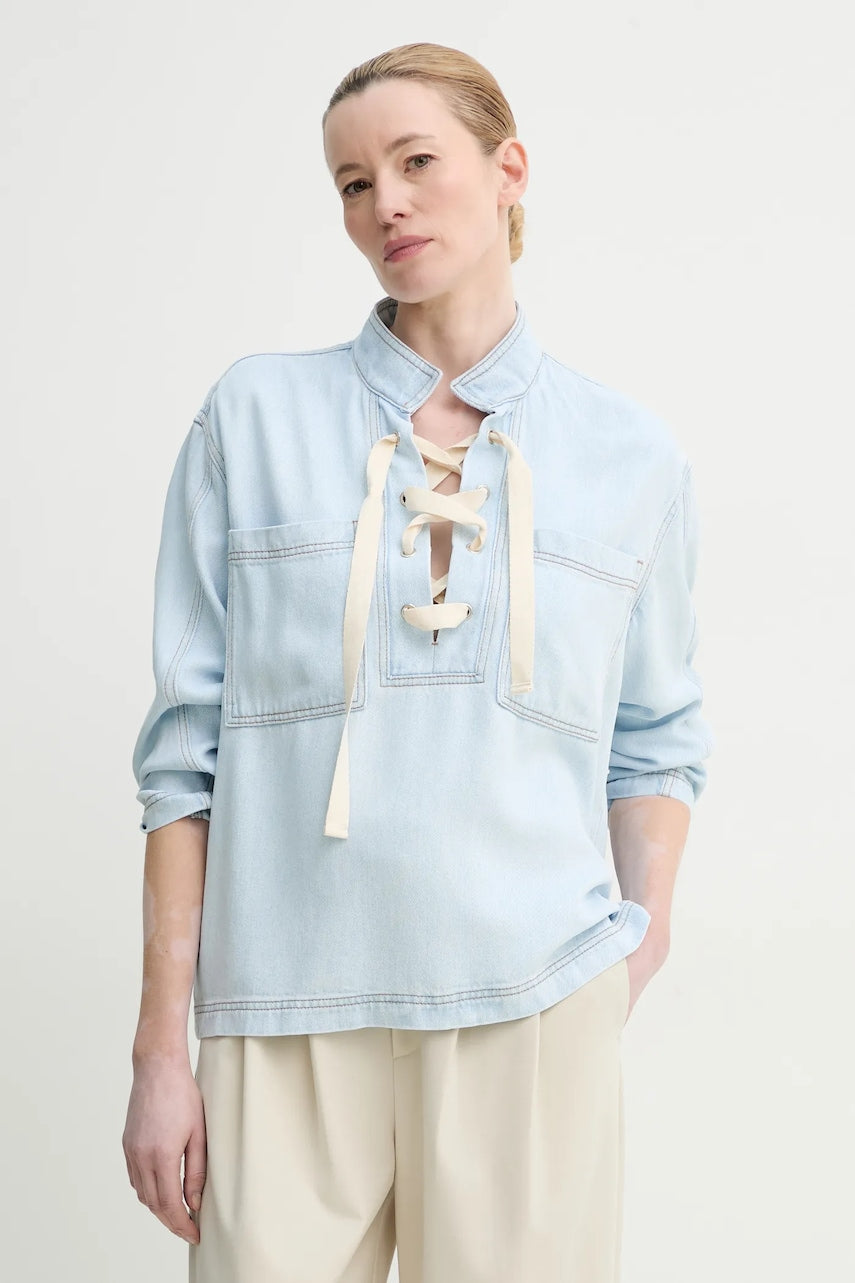 Majica iz jeansa MUNTHE FUXALIMA ženska, 251100725110