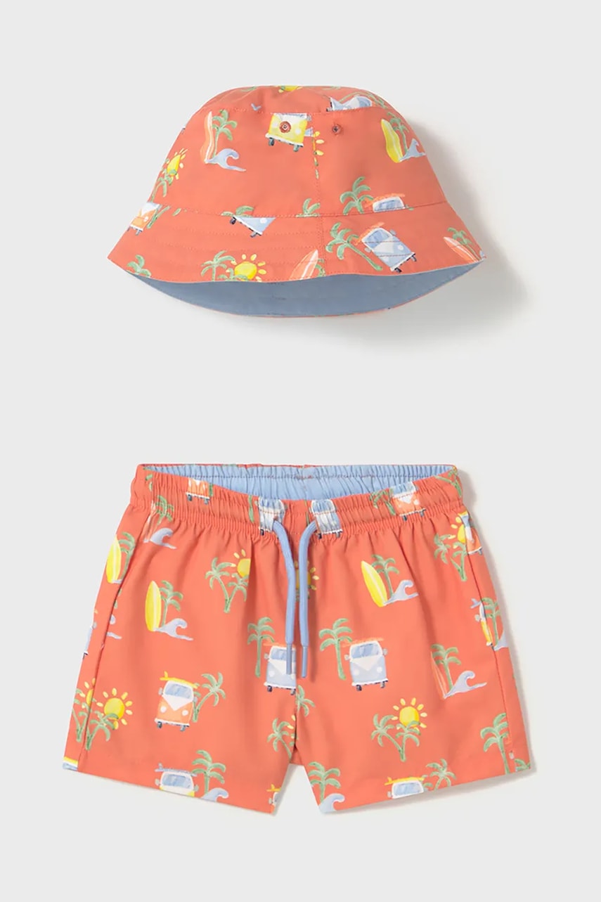 Dječje kratke hlače za kupanje Mayoral boja: narančasta, 1646