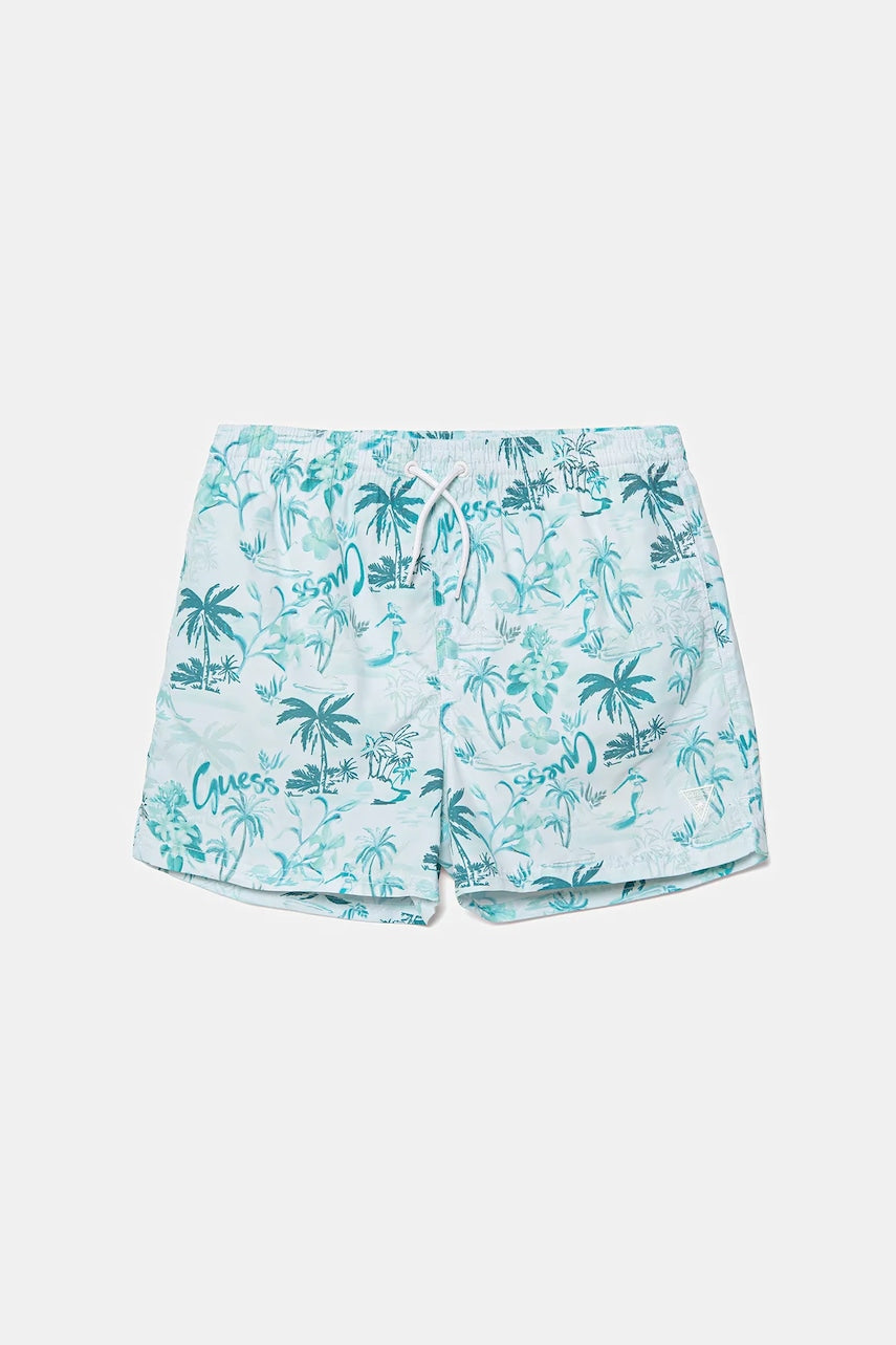 Dječje kratke hlače za kupanje Guess boja: tirkizna, L5GZ02 WG2A2