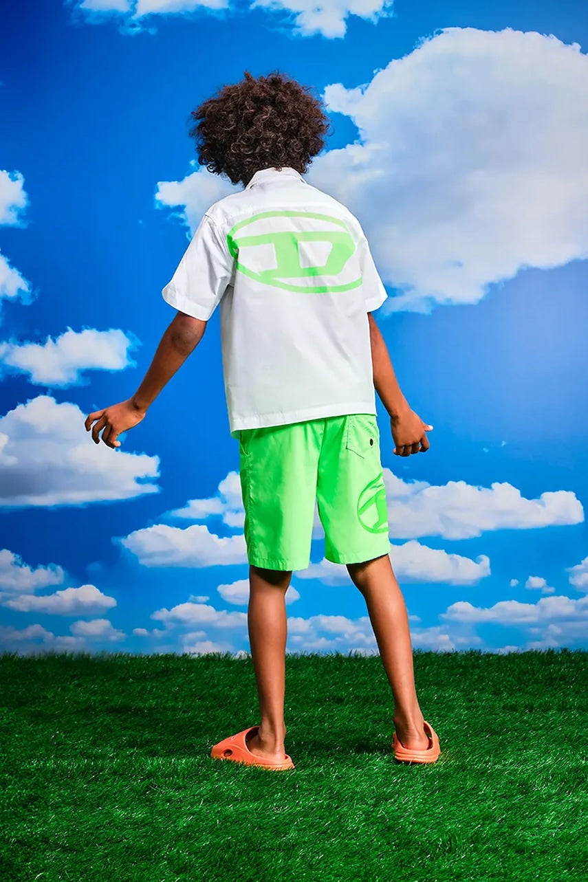 Dječje kratke hlače za kupanje Diesel MIPRUL SWIMSUIT boja: zelena, J02293