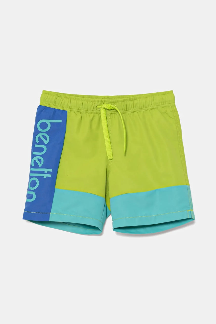 Dječje kratke hlače za kupanje United Colors of Benetton boja: zelena, 5JD00X00S