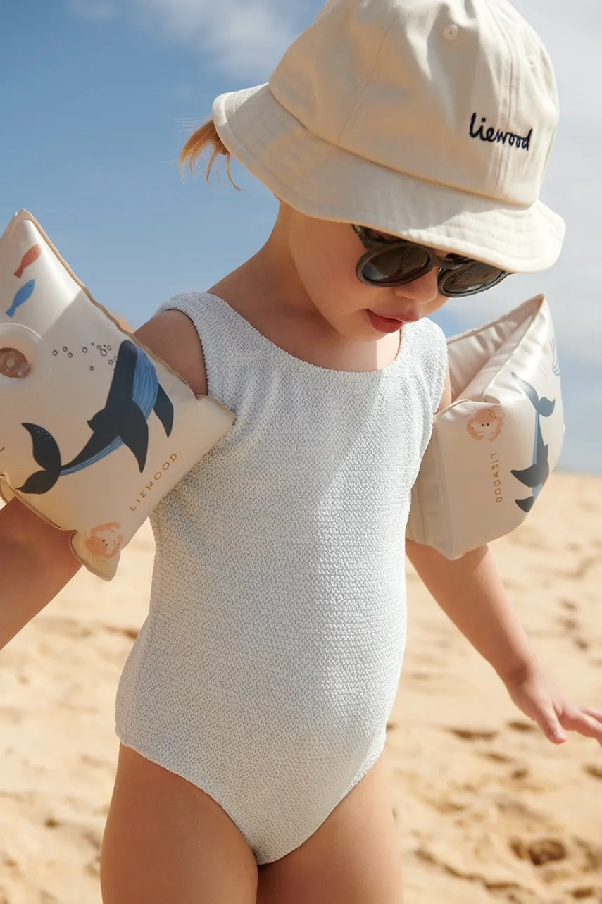 Enodelne otroške kopalke Liewood Bianco Swimsuit LW19671
