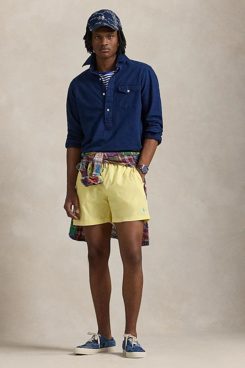 Kratke hlače za kupanje Polo Ralph Lauren boja: žuta, 710957782