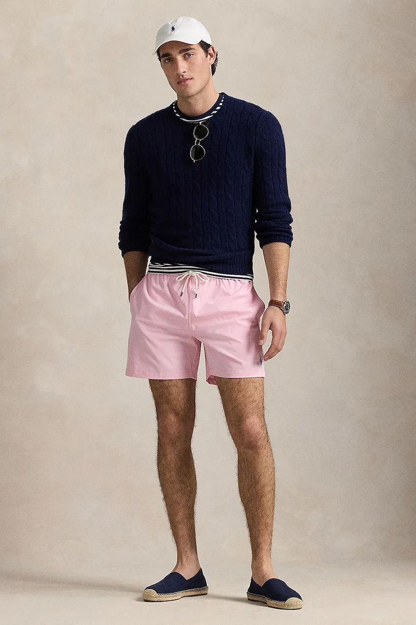 Kratke hlače za kupanje Polo Ralph Lauren boja: ružičasta, 710957782