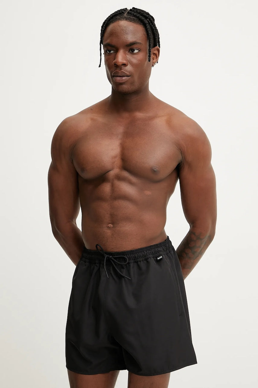 Kratke hlače za kupanje EA7 Emporio Armani boja: crna, AF13019.7M000510
