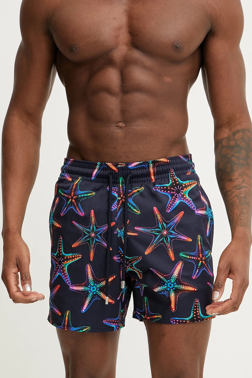 Kratke hlače za kupanje Vilebrequin MOORISE boja: tamno plava, MSOCF107