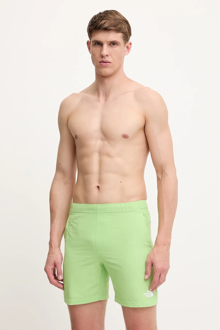 Kratke hlače za kupanje The North Face boja: zelena, NF0A5IG56II1