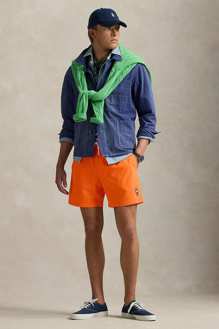 Kratke hlače za kupanje Polo Ralph Lauren boja: narančasta, 710963334