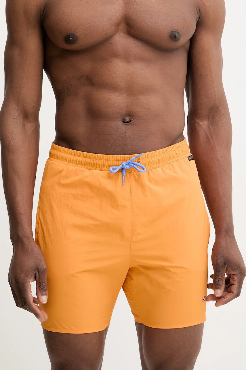 Kratke hlače za kupanje Napapijri V-Haldane boja: narančasta, NP0A4HRZA701