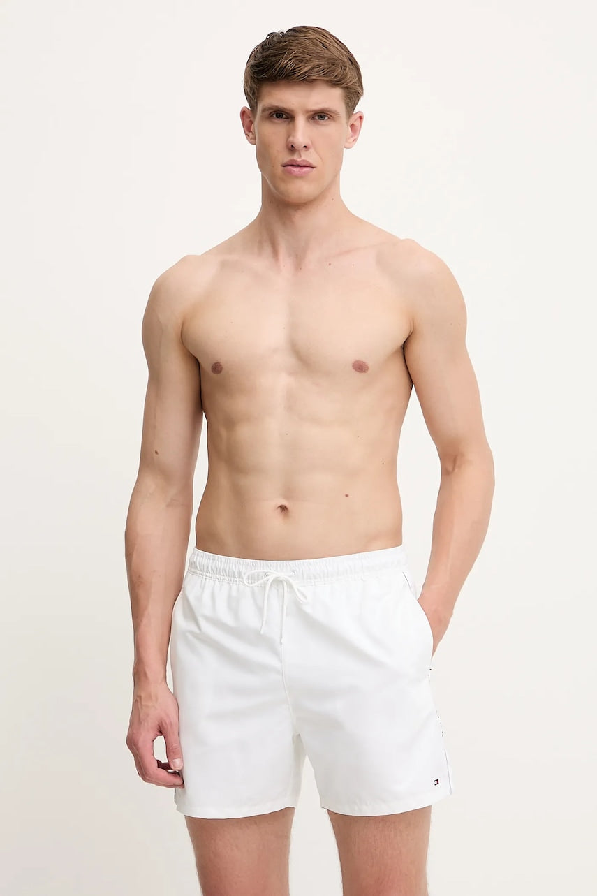 Kratke hlače za kupanje Tommy Hilfiger boja: bijela, UM0UM03481