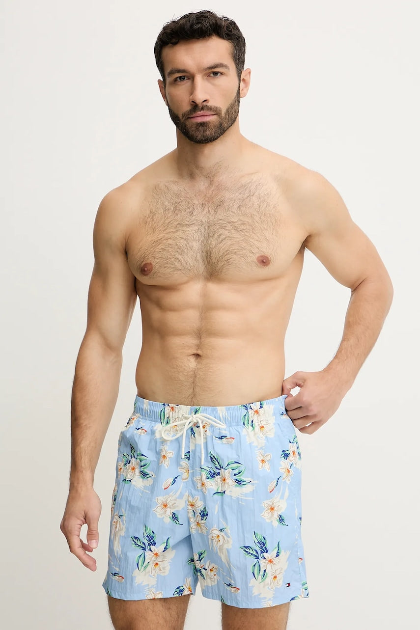 Kratke hlače za kupanje Tommy Hilfiger boja: bijela, UM0UM03491