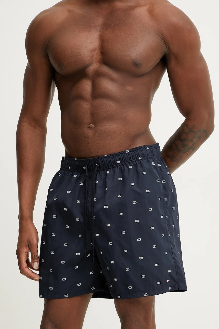 Kratke hlače za kupanje Tommy Hilfiger boja: tamno plava, UM0UM03491
