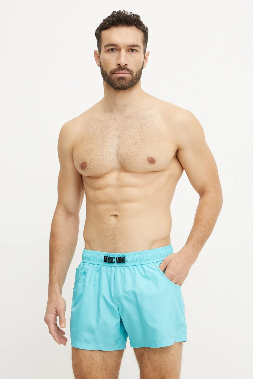 Kratke hlače za kupanje Moschino Underwear boja: tirkizna, 4241.9301