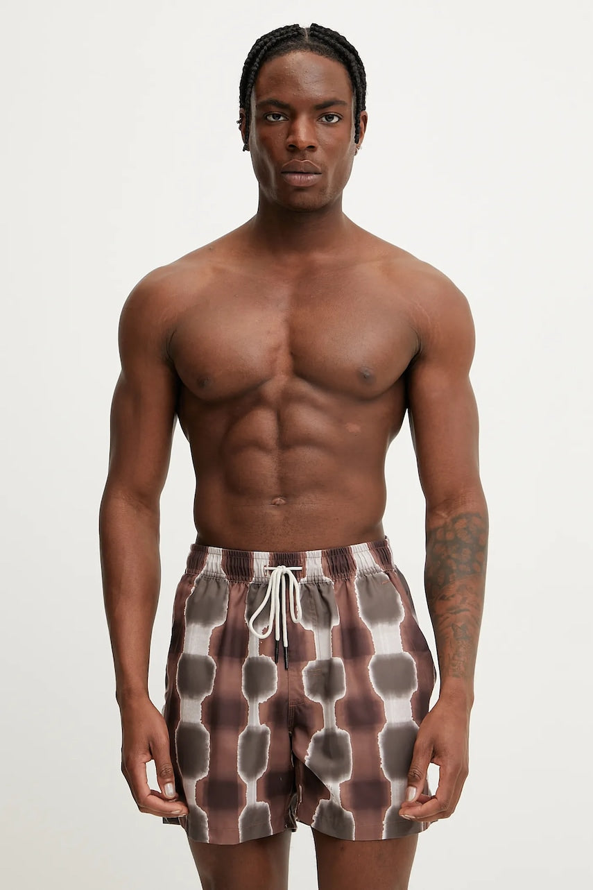 Kratke hlače za kupanje OAS boja: smeđa, 5001