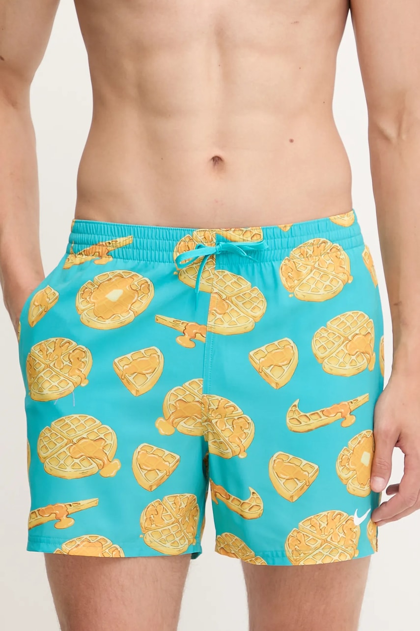 Kratke hlače za kupanje Nike boja: zelena, NESSF553