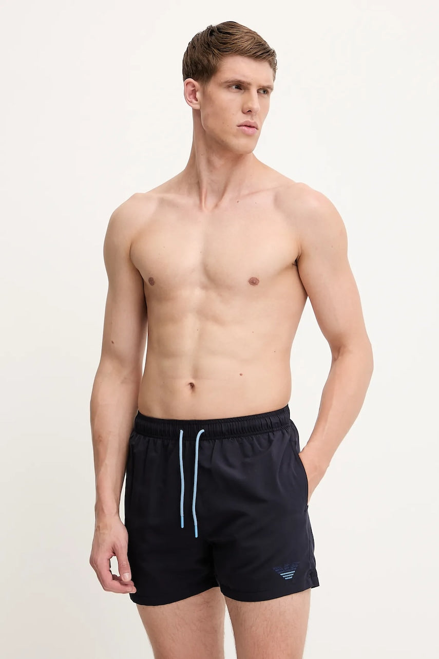 Kratke hlače za kupanje Emporio Armani Underwear boja: tamno plava, EM000583 AF12334