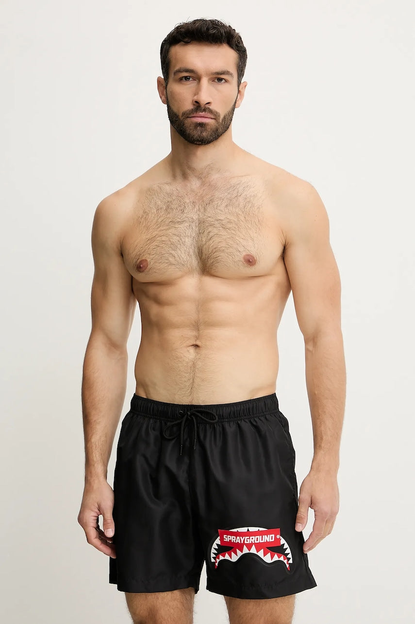 Kratke hlače za kupanje Sprayground boja: crna, SP762BLK