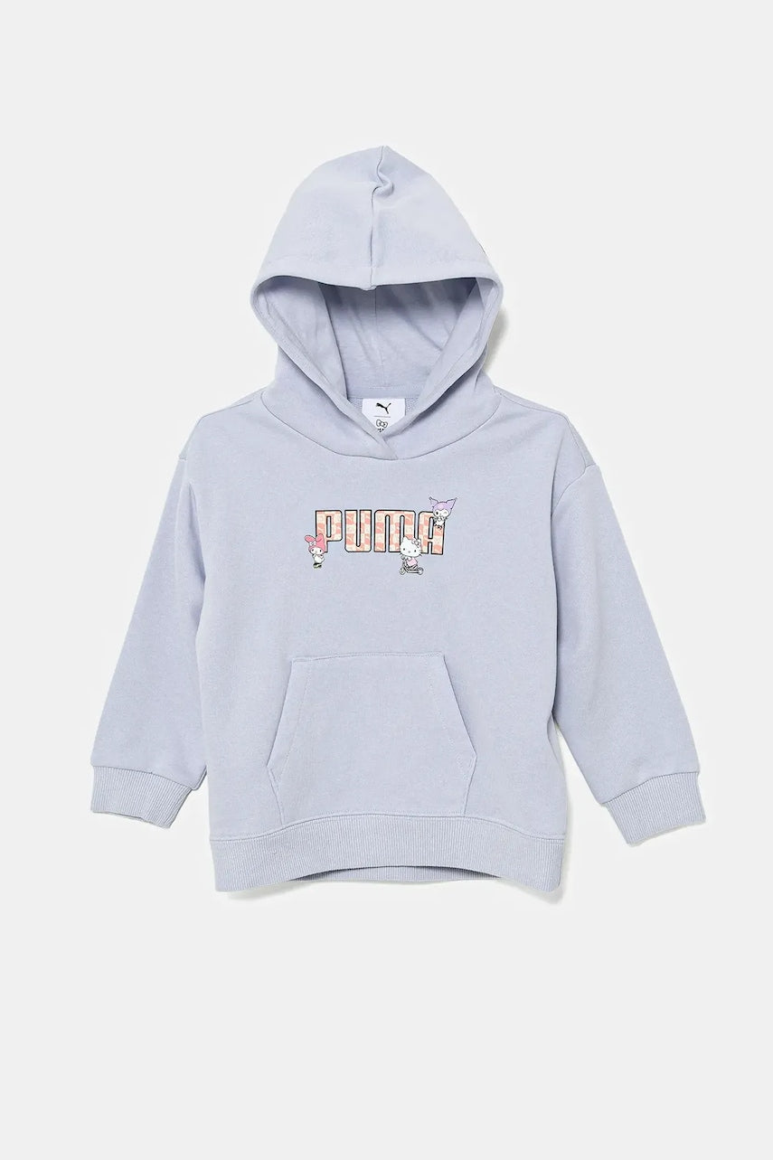 Dječja dukserica Puma HELLO KITTY & FRIENDS Relaxed Hoodie TR s kapuljačom, s tiskom, 630063