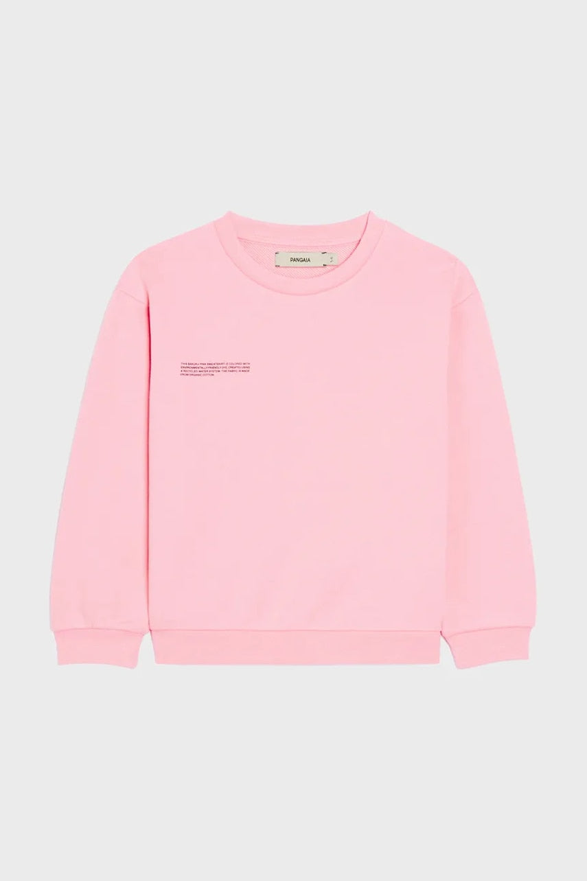 Dukserica Pangaia KIDS' 365 MIDWEIGHT SWEATSHIRT boja: ružičasta, 10000279