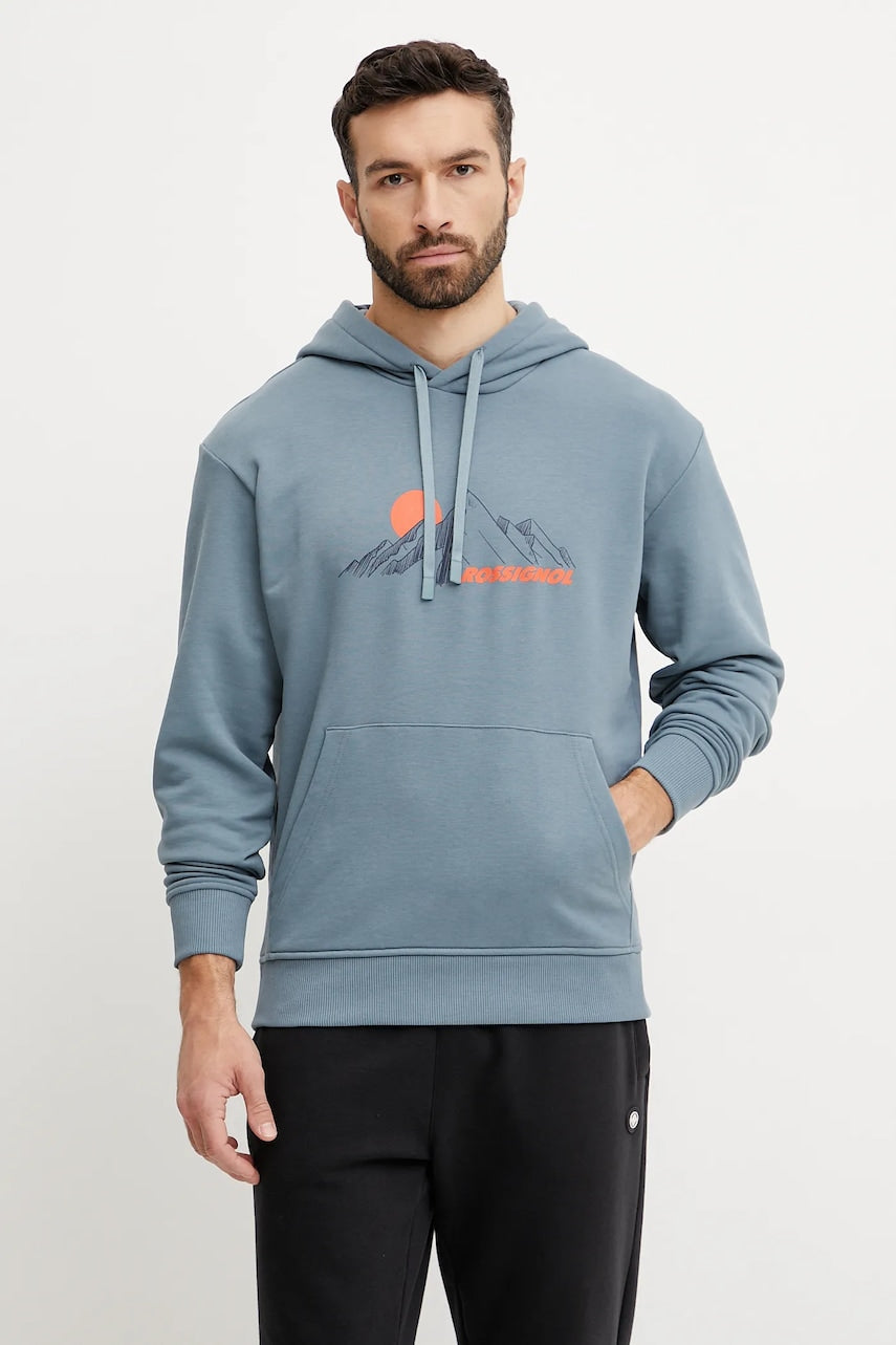 Pulover Rossignol Waterfall moški, s kapuco, RLNMS10