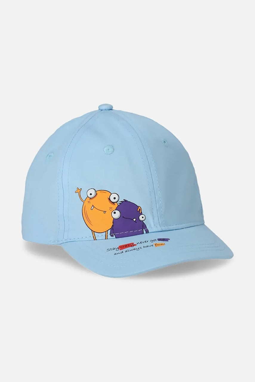 Dječja kapa sa šiltom Coccodrillo s tiskom, ACCESSORIES SUMMER BOY