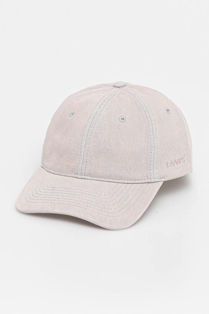 Jeans baseball kapa Levi's roza barva, D7923-0009