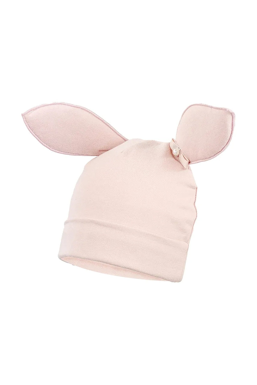 Dječja kapa Jamiks LEANDRA boja: ružičasta, od tanke pletenine, JWH018