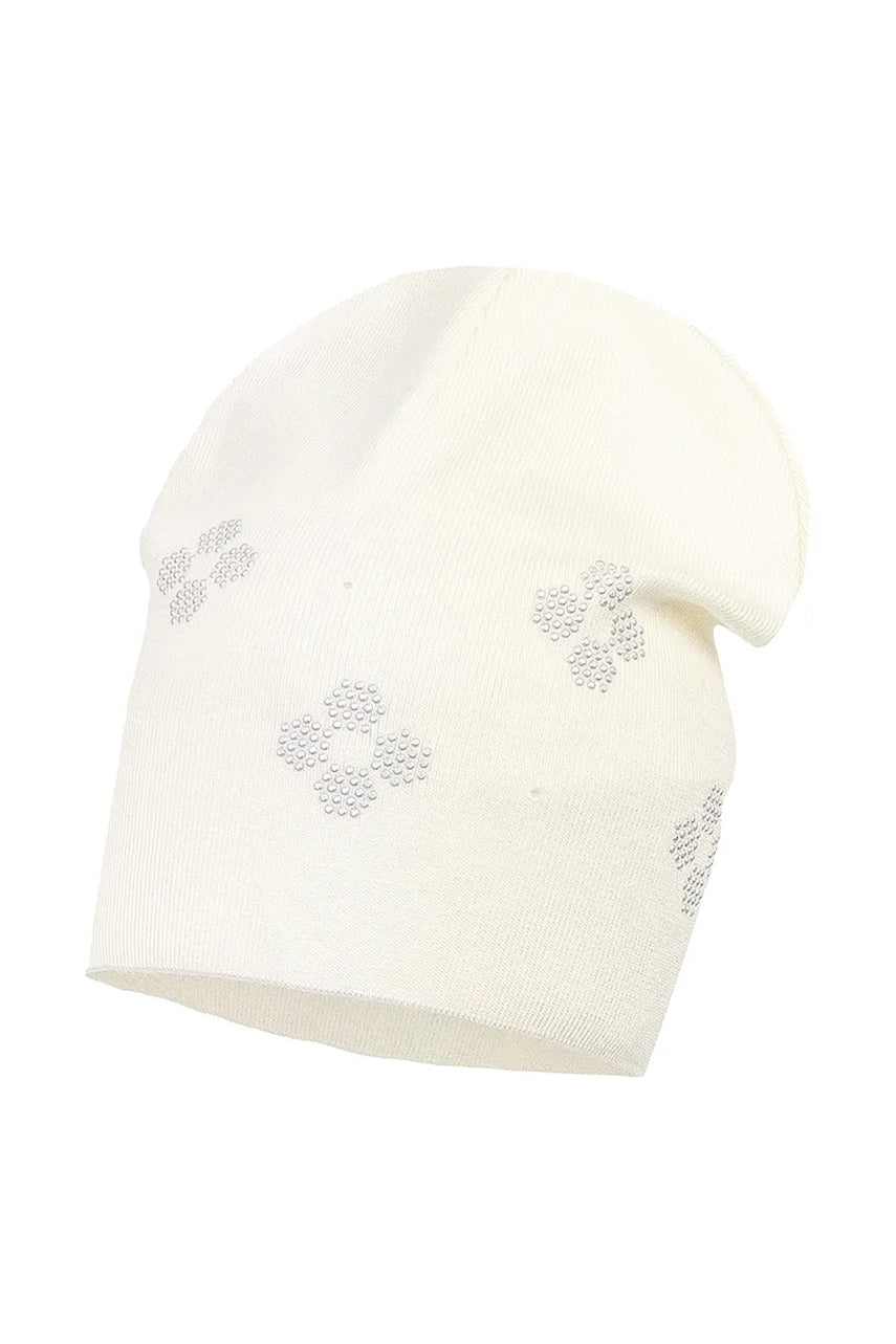 Dječja kapa Jamiks LOUSE boja: bež, od tanke pletenine, JWH026