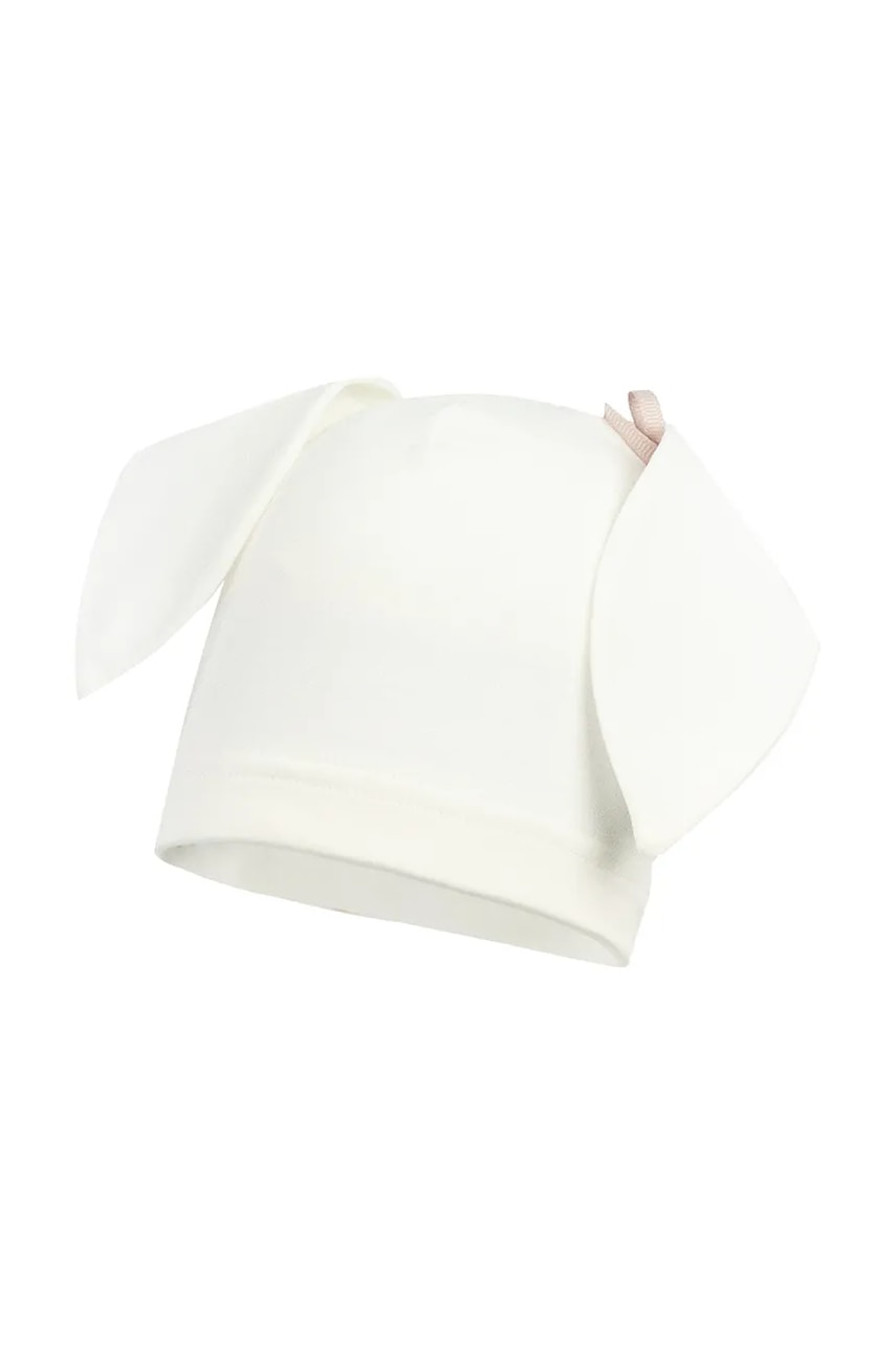 Dječja kapa Jamiks NAJA boja: bijela, od tanke pletenine, JLH030