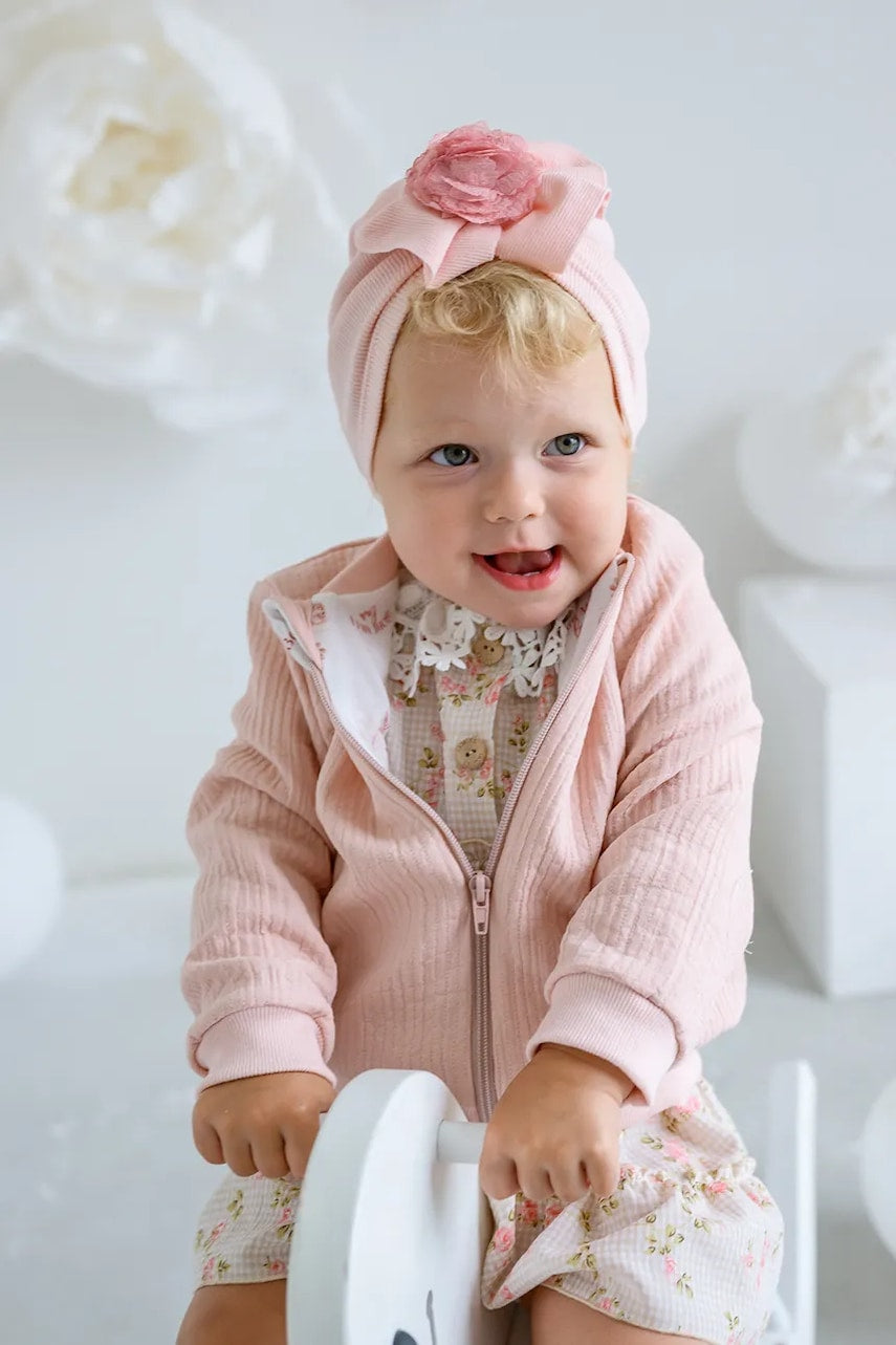 Dječja kapa Jamiks ONDINE boja: ružičasta, od tanke pletenine, JWH075