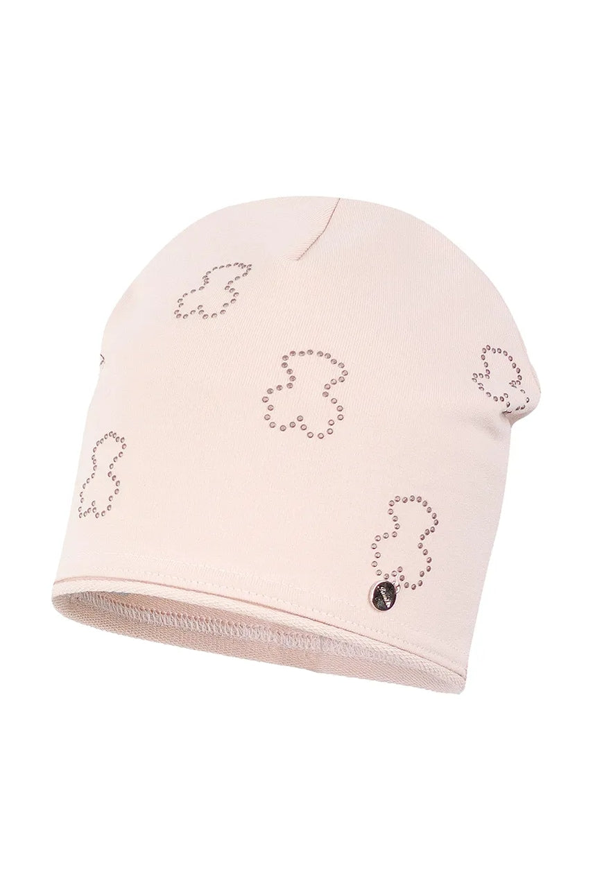 Dječja kapa Jamiks SAADA boja: ružičasta, od tanke pletenine, JWH055