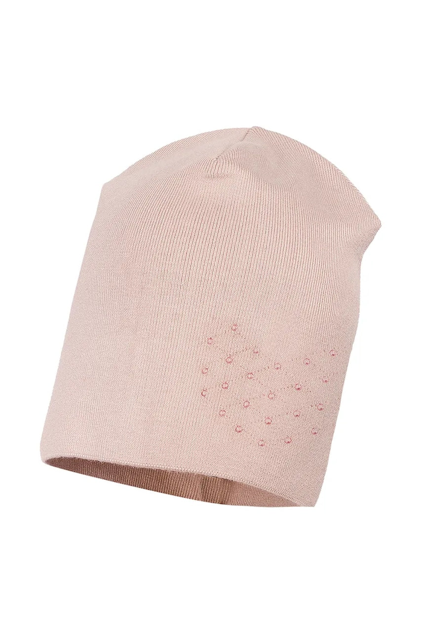Dječja kapa Jamiks SALACIA boja: ružičasta, od tanke pletenine, JWH096