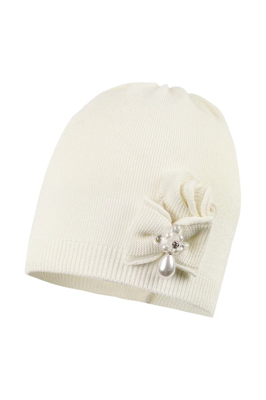 Dječja kapa Jamiks SEDNA boja: bež, od tanke pletenine, JWH083