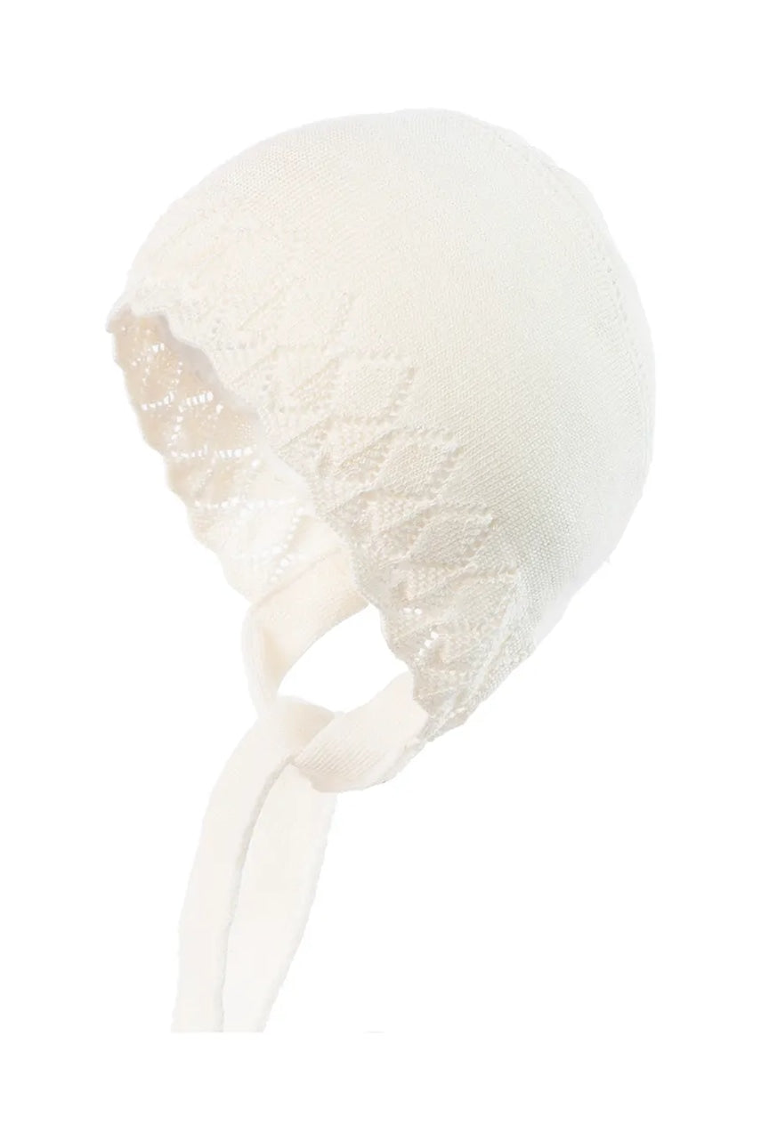 Dječja kapa Jamiks ZURI boja: bež, od tanke pletenine, JWH026