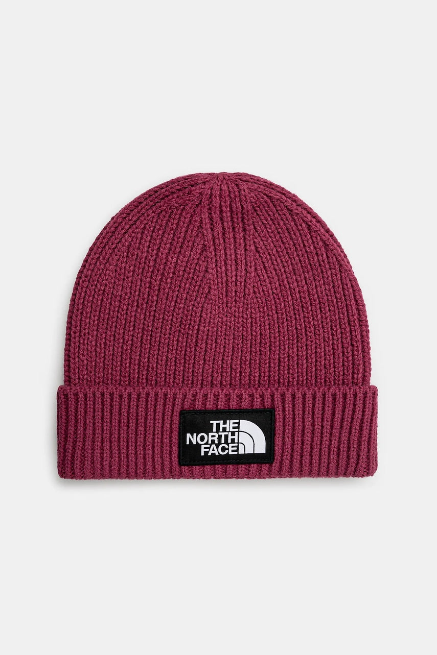 Kapa The North Face KIDS TNF BOX LOGO CUFFED BEANIE boja: ružičasta, NF0A7WGC6EO1