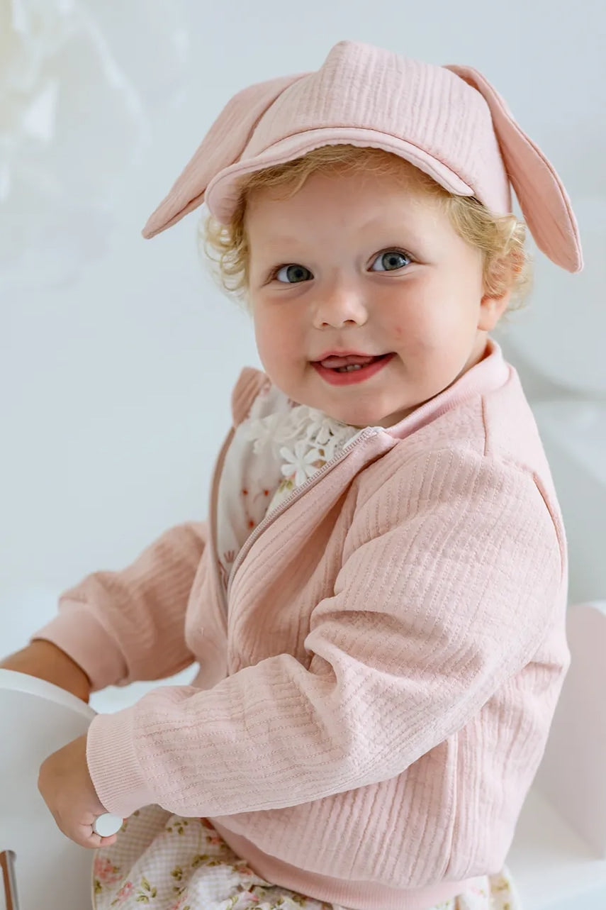 Otroška baseball kapa Jamiks CHAKA roza barva, JLH131