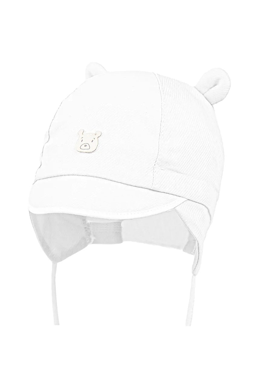 Pamučna kapa za djecu Jamiks MARKO boja: bijela, od tanke pletenine, pamučna, JWH209