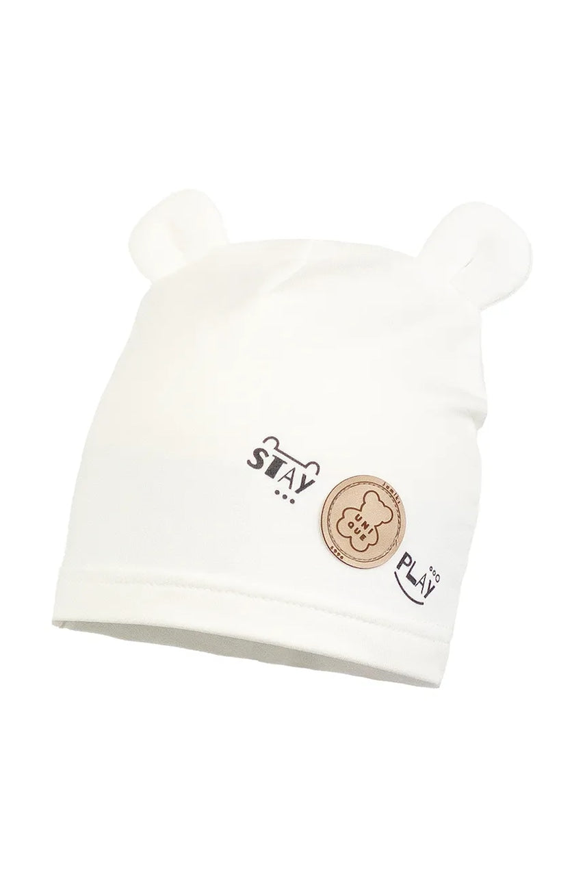 Kapa za bebe Jamiks PETRU boja: bež, od tanke pletenine, JWH081