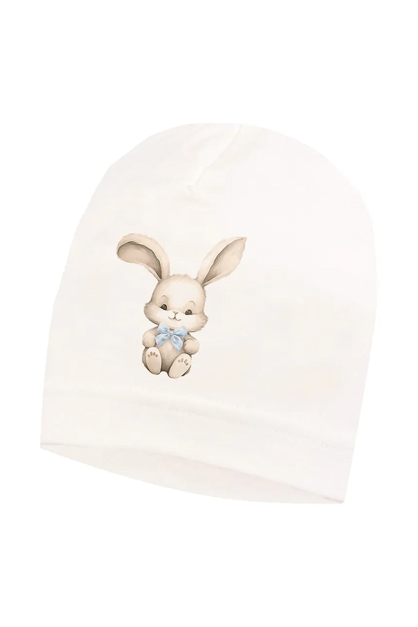 Dječja kapa Jamiks ROBIN boja: bijela, od tanke pletenine, JLH023