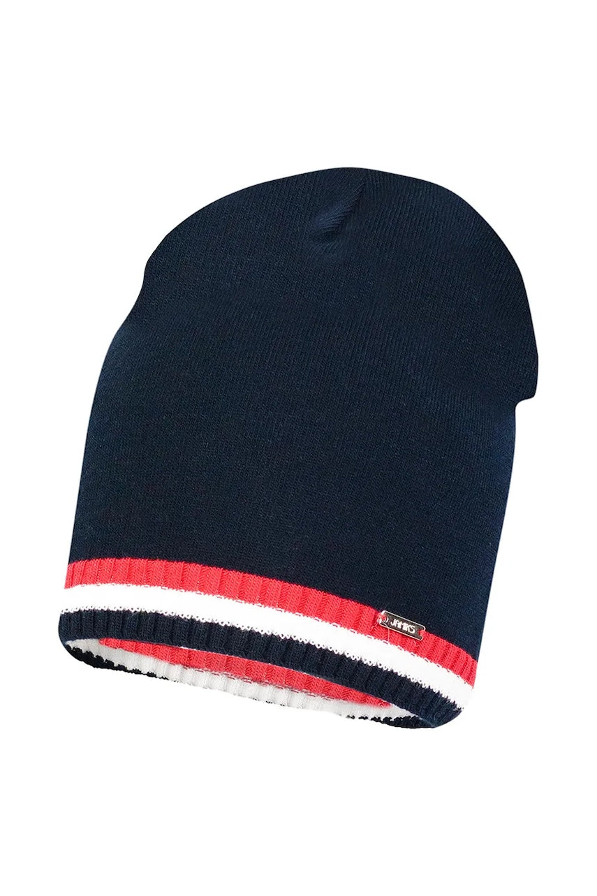 Dječja kapa Jamiks TYLER boja: tamno plava, od tanke pletenine, JWH042