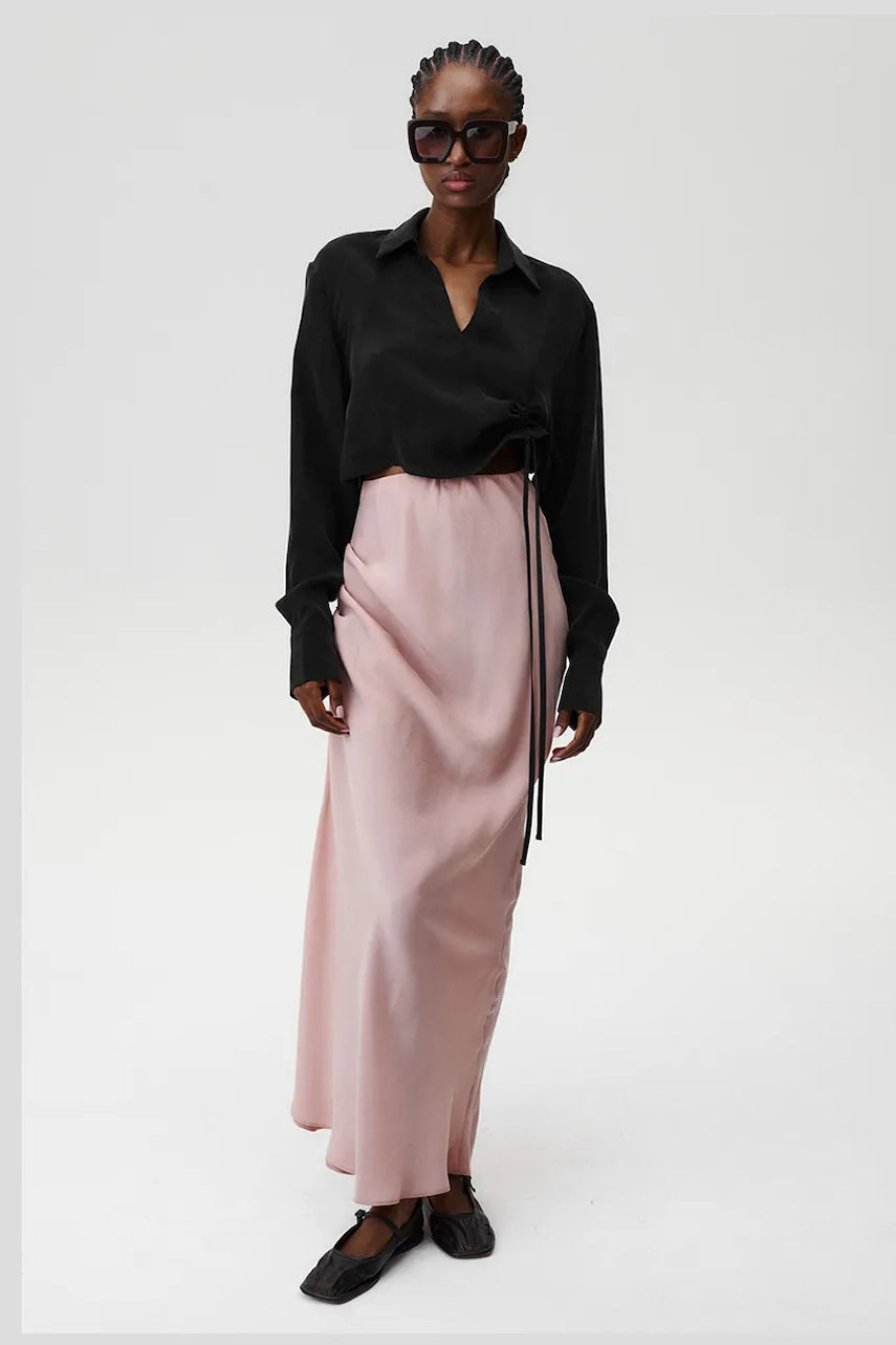 Košulja Undress Code Harmony Shirt za žene, boja: crna, relaxed, s klasičnim ovratnikom, 879