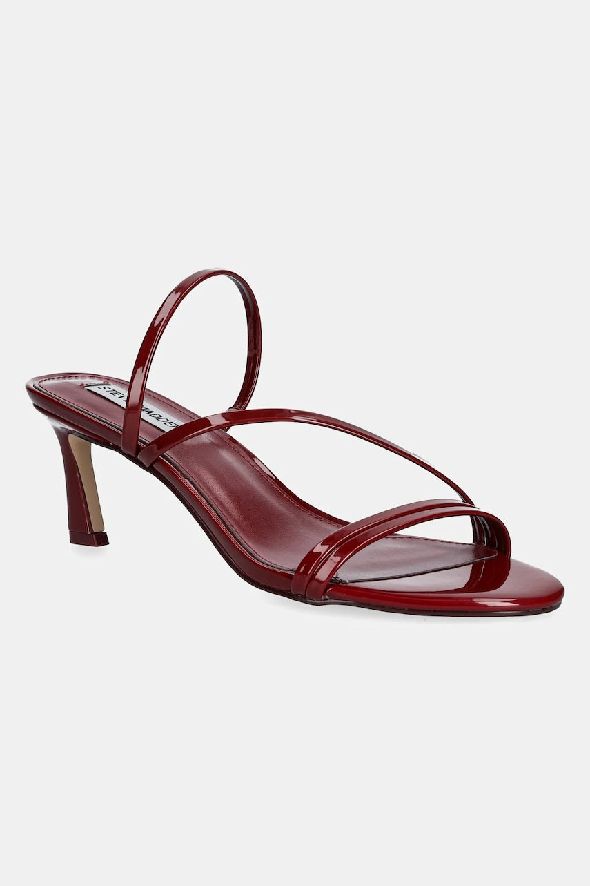 Natikače Steve Madden Lamora za žene, boja: bordo, s tankom potpeticom, SM11003630