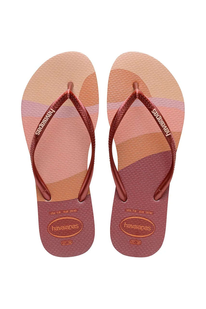 Japanke Havaianas SLIM za žene, boja: narančasta, 4145766.0076