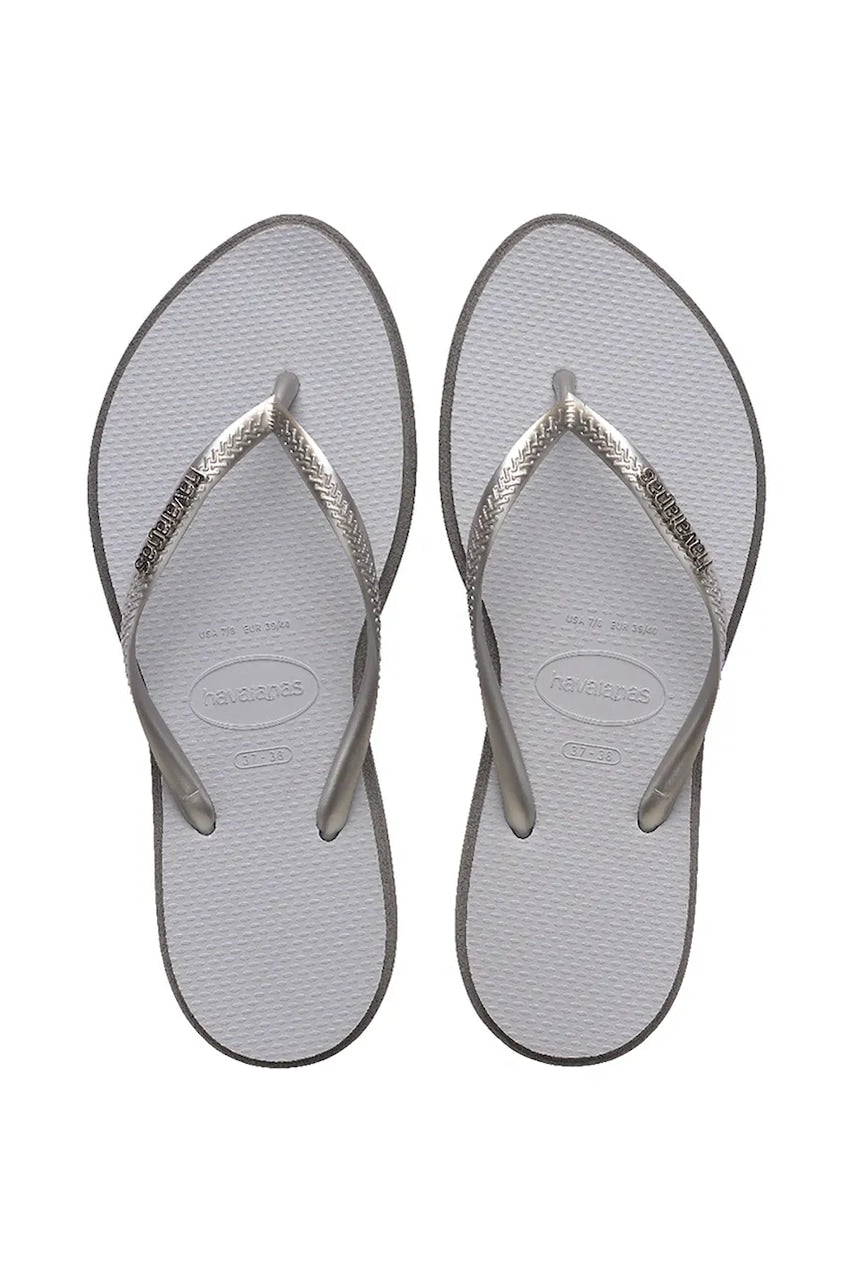 Japanke Havaianas SLIM POINT za žene, boja: siva, 4149584.5178